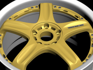 Rays Volk Racing GT-C rim printable Modello di stampa 3D
