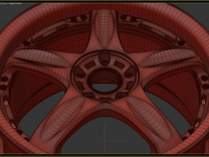 Rays Volk Racing GT-C rim printable Modello di stampa 3D