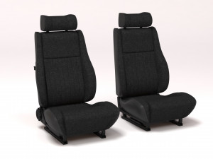 Escort MK2 RS Seat Printable Modèles 3D en vedette