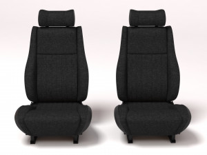 Escort MK2 RS Seat Printable Modèles 3D en vedette