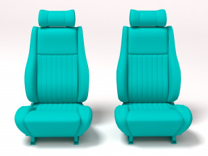 Escort MK2 RS Seat Printable Modèles 3D en vedette