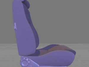 Escort MK2 RS Seat Printable Modèles 3D en vedette