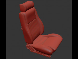 Escort MK2 RS Seat Printable Modèles 3D en vedette