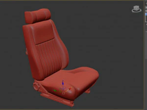 Escort MK2 RS Seat Printable 3D Print Model