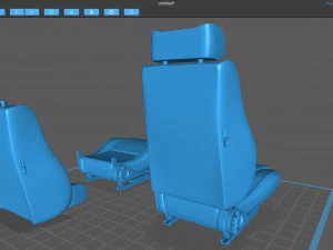Escort MK2 RS Seat Printable 3D Print Model