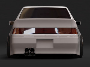 Обвес Nissan Cefiro A31 Diana для печати 3D Принт Модель