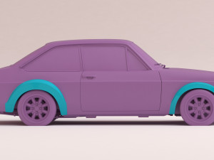 Escort mk2 Monte Carlo fenders kit 3D Принт Модель