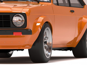 Escort mk2 Monte Carlo fenders kit 3D Принт Модель