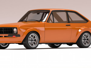 Escort mk2 Monte Carlo fenders kit 3D Принт Модель