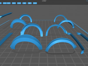 Escort mk2 Monte Carlo fenders kit 3D Принт Модель