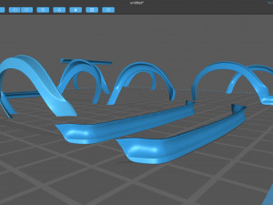 Escort mk2 Monte Carlo fenders kit 3D Принт Модель