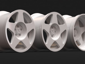 Fifteen52 Tarmac three versions printable Model do druku 3D