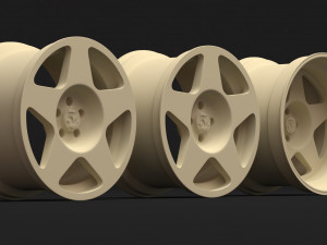Fifteen52 Tarmac three versions printable Model do druku 3D