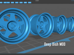 Fifteen52 Tarmac three versions printable Model do druku 3D