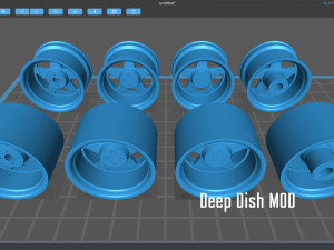 Fifteen52 Tarmac three versions printable Model do druku 3D