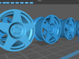 Fifteen52 Tarmac three versions printable Model do druku 3D