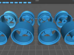 Fifteen52 Tarmac three versions printable Model do druku 3D