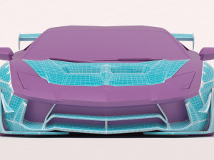 Aventador Body Kit Printable 3D Print Model