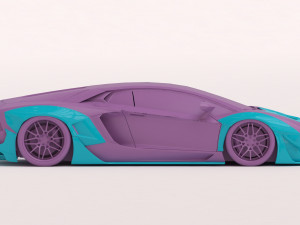Aventador Body Kit Printable 3D Print Model