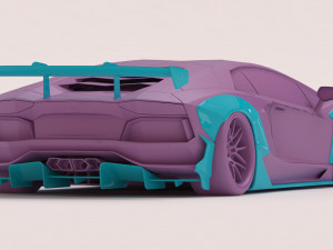 Aventador Body Kit Printable 3D Print Model