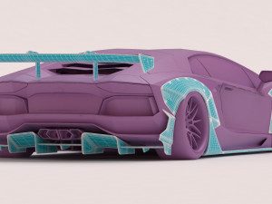 Aventador Body Kit Printable 3D Print Model