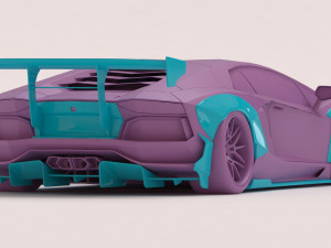 Aventador Body Kit Printable 3D Print Model
