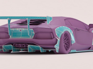 Aventador Body Kit Printable 3D Print Model