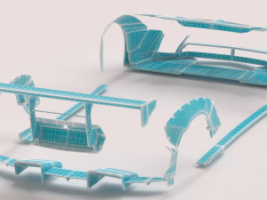 Aventador Body Kit Printable 3D Print Model