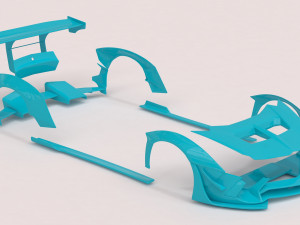 Aventador Body Kit Printable 3D Print Model