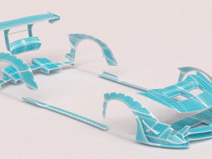 Aventador Body Kit Printable 3D Print Model