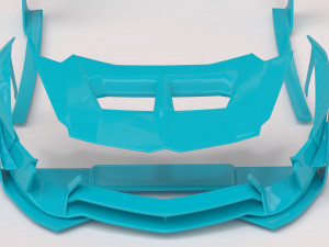 Aventador Body Kit Printable 3D Print Model