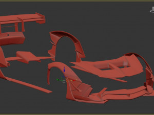 Aventador Body Kit Printable 3D Print Model