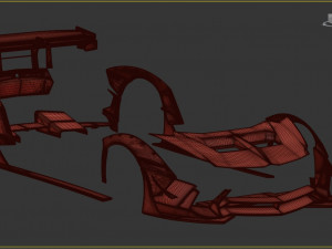 Aventador Body Kit Printable 3D Print Model