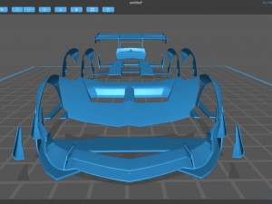 Aventador Body Kit Printable 3D Print Model