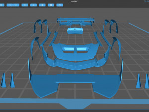 Aventador Body Kit Printable 3D Print Model