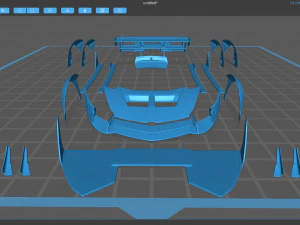 Aventador Body Kit Printable 3D Print Model