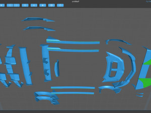 Aventador Body Kit Printable 3D Print Model