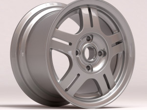 Escort Mk5 RS2000 wheel printable 3D 打印模型