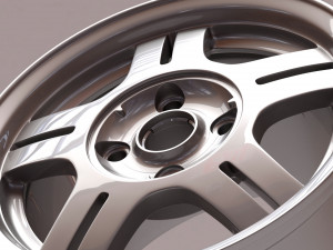 Escort Mk5 RS2000 wheel printable 3D 打印模型