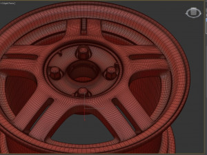 Escort Mk5 RS2000 wheel printable 3D 打印模型