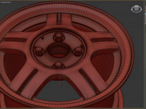 Escort Mk5 RS2000 wheel printable 3D Print Model