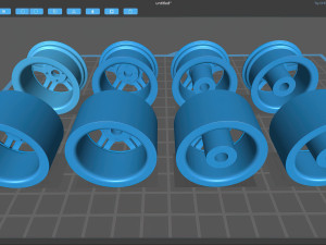 Escort Mk5 RS2000 wheel printable 3D 打印模型