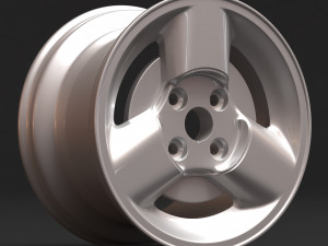 Fiesta MKIII RS Turbo Wheel printable 3D Print Model