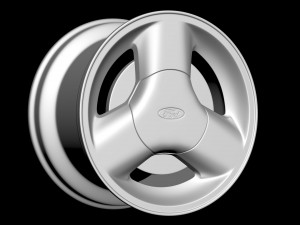 Fiesta MKIII RS Turbo Wheel printable 3D Print Model