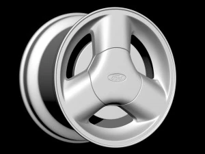 Fiesta MKIII RS Turbo Wheel printable 3D Print Model