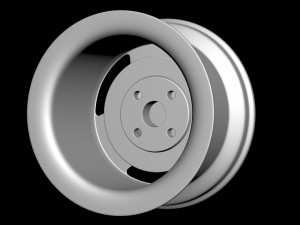 Fiesta MKIII RS Turbo Wheel printable 3D Print Model