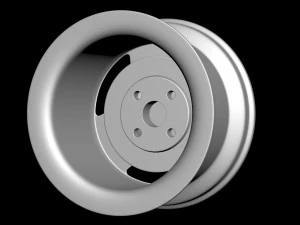 Fiesta MKIII RS Turbo Wheel printable 3D Print Model