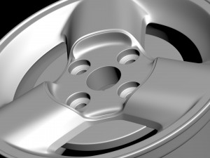 Fiesta MKIII RS Turbo Wheel printable 3D Print Model