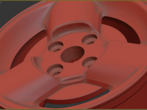 Fiesta MKIII RS Turbo Wheel printable 3D Print Model