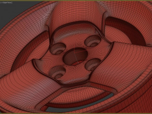 Fiesta MKIII RS Turbo Wheel printable 3D Print Model